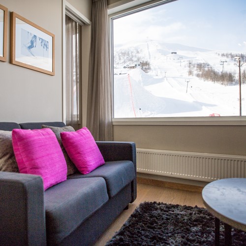 Myrkdalen Hotel, Ski in Norway, junior suite sofa bed