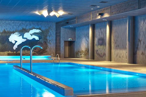 indoor pool at Vestlia resort ski hotel, Geilo, Ski Norway