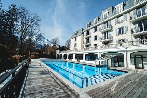 folie douce hotel chamonix ski in ski out accommodation