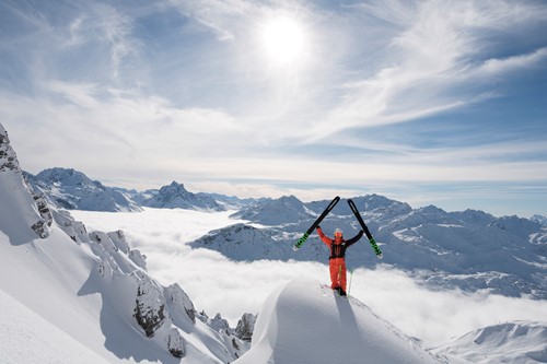 The Arlberg, Biggest ski area in Austria