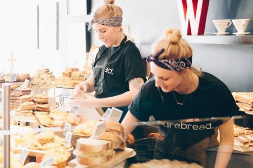 Purebread Bakery girls