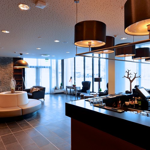 Myrkdalen Hotel, Ski in Norway, Salto lobby bar