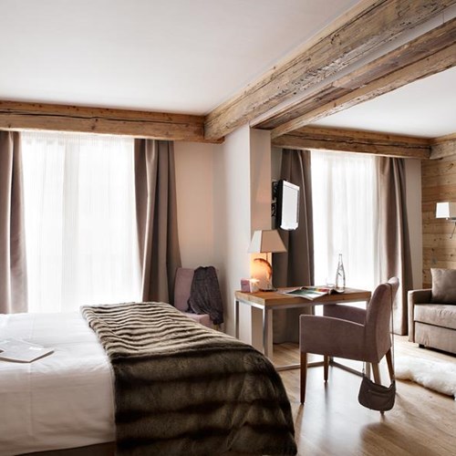 Hotel Au Coeur du Village, ski in La Clusaz, junior suite