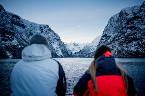 looking at the fjords-Flam-Norway