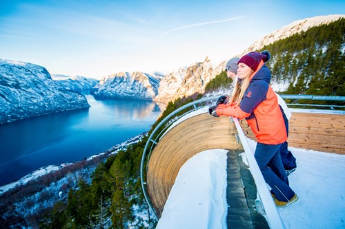 Stegastein Viewpoint-Ski and fjord experience-Flam-Norway