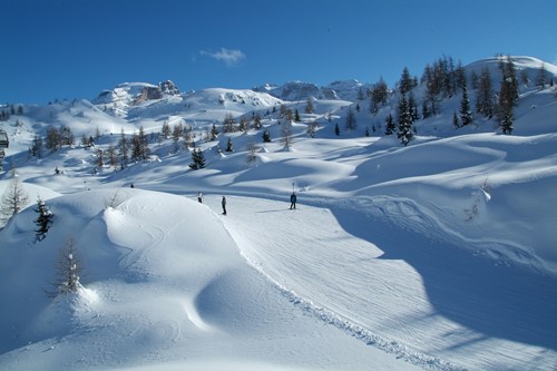 Madonna di Campiglio ski resort-Italy-mellow piste