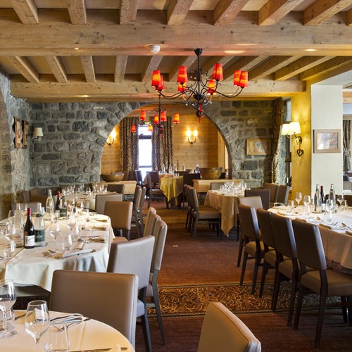 Hotel Beauregard-La Clusaz-restaurant