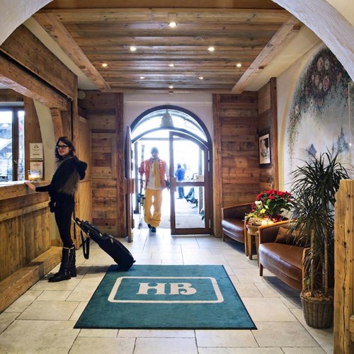 Hotel Beauregard-La Clusaz-reception