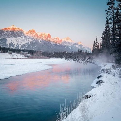 Banff Sunshine - yesterday - cheating as it's in Canada but was too good a snap to pass by