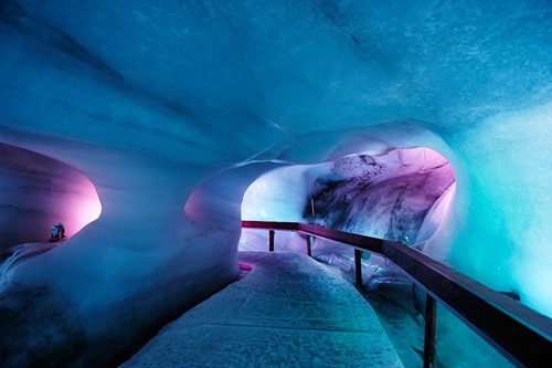 Ice caves in engelberg
