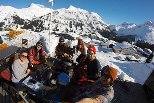 st anton apres ski goldenerberg