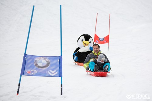 things to do in meribel sledging run