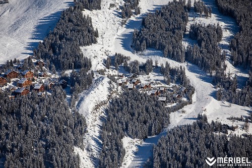 mauduit piste meribel skiing