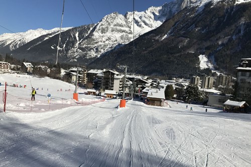 le savoy drag lift chamonix town