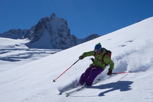 la vallee blanche chamonix skiing off piste