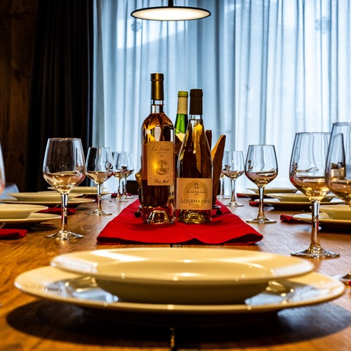 Chalet Renard Blanc - Set Dining Table