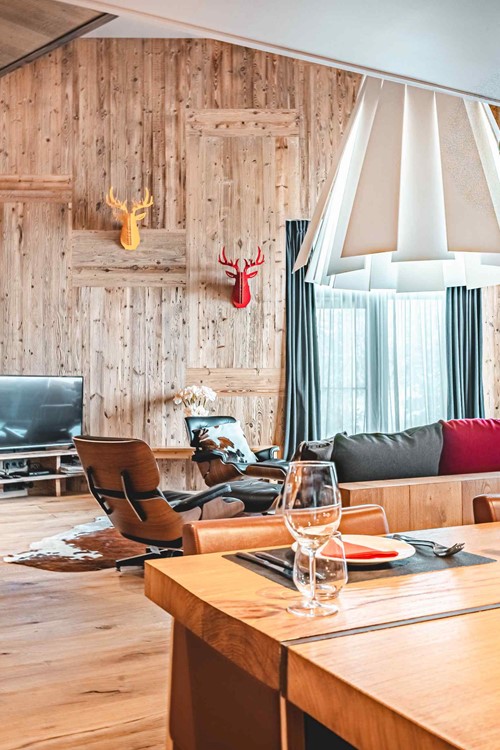 Lounge Area - Chalet Renard Blanc