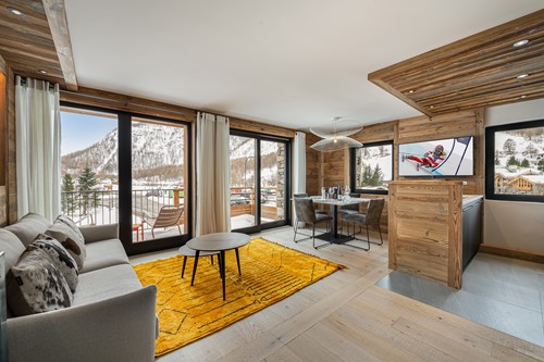 Apartment Le Flocon - Lounge