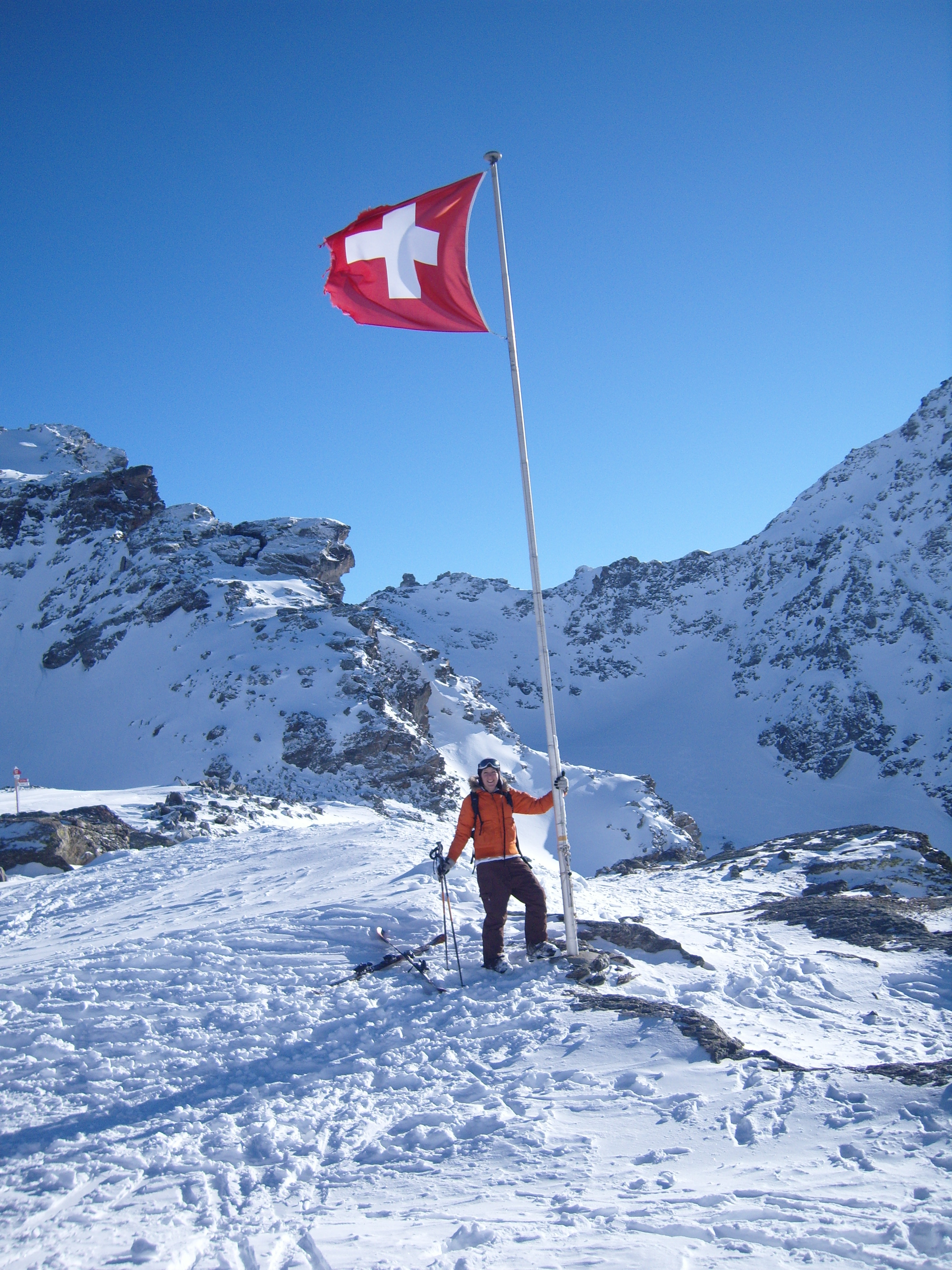 Late-Season Skiing In Snowy Switzerland