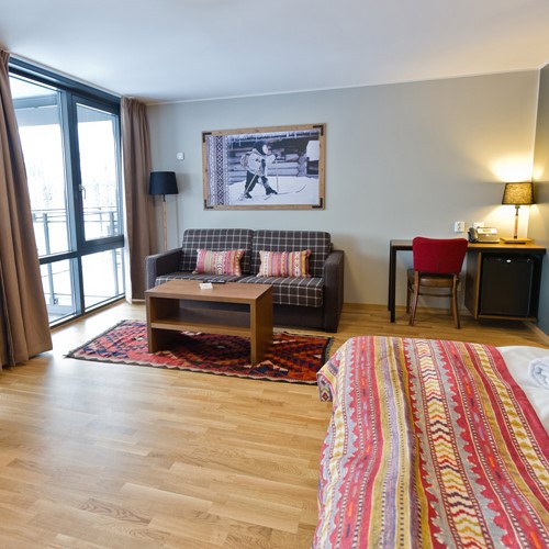 junior suite at the Radisson Blu Mountain Resort Trysil