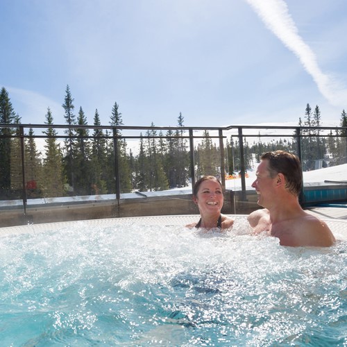 Radisson Blu Mountain Resort Trysil outdoor hot tubs