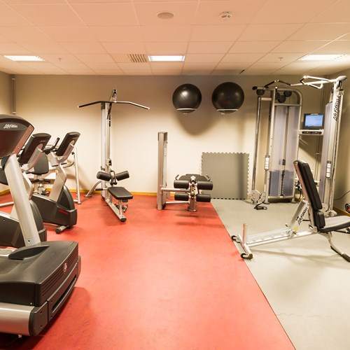 fitness room gym at the Radisson Blu Mountain Resort Trysil