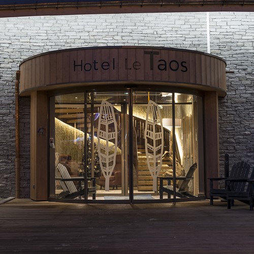 Hotel Le Taos Tignes-entrance