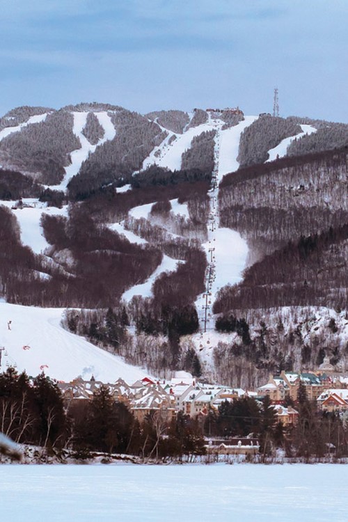 Tremblant ski runs Canada