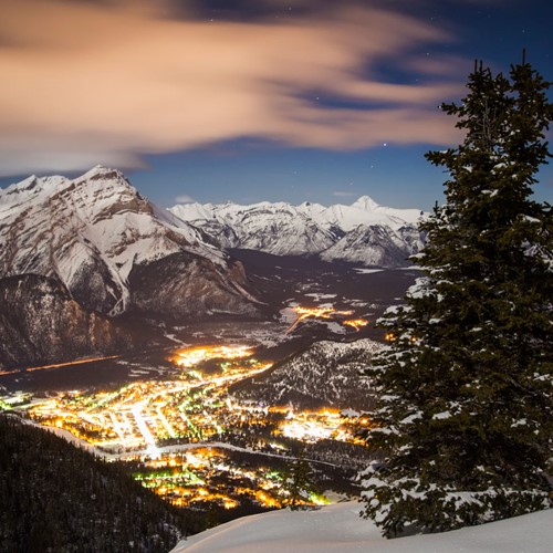 Spring time in Banff