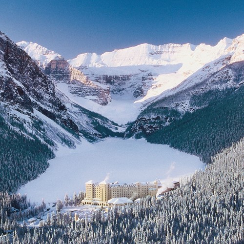 Lake Louise beginner skiing