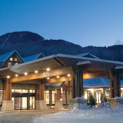 Aava Whistler Hotel, ski accommodation in Whistler, Canada. Exterior view