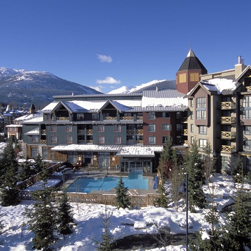 Delta Whistler Village Suites, ski accommodation in Canada - exterior view