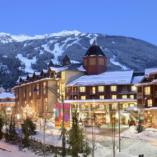 Delta Whistler Village Suites, ski accommodation in Canada - exterior view