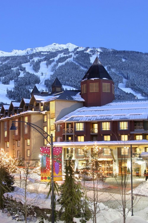 Delta Whistler Village Suites, ski accommodation in Canada - exterior view