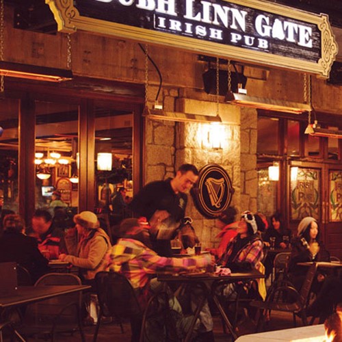 Pan Pacific Whistler Mountainside, ski accommodation, Canada - Irish pub