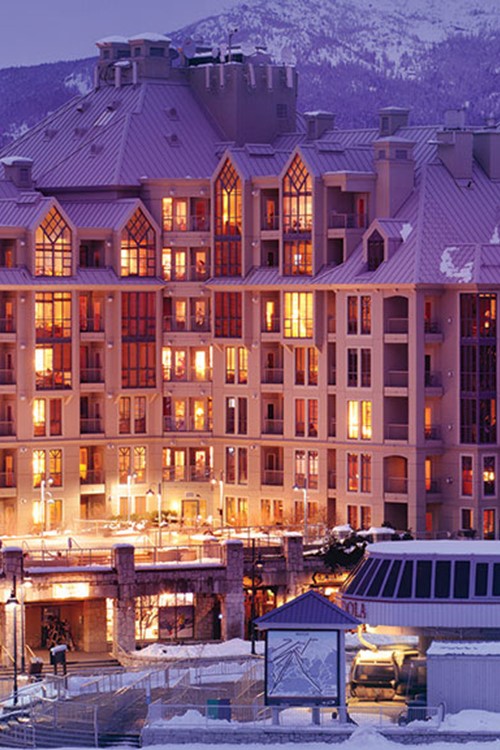 Pan Pacific Whistler Mountainside, ski accommodation in Canada - exterior