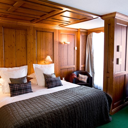 Royal room at Hotel Royal Rochebrune Megeve, Ski hotel France