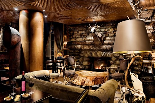 le lodge park megeve lounge