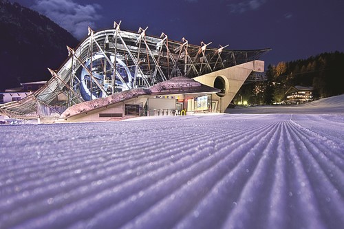 Galzigbahn ski lift station in St Anton, Austria near Zurich