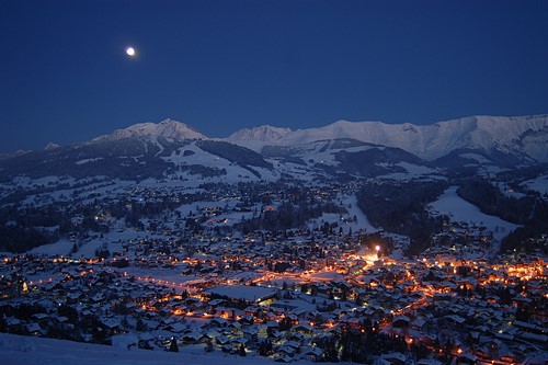 skiing in Megeve from Manchester