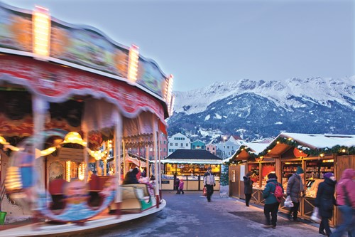 innsbruck, a day trip for non-skiers from st anton, merry-go-round