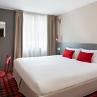 Double room at the Rocky Pop Hotel. Perfect for a long day skiing.