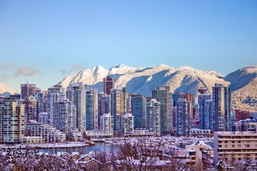 Vancouver in winter