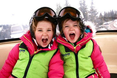 New-gen-ski-school-kids-shouting