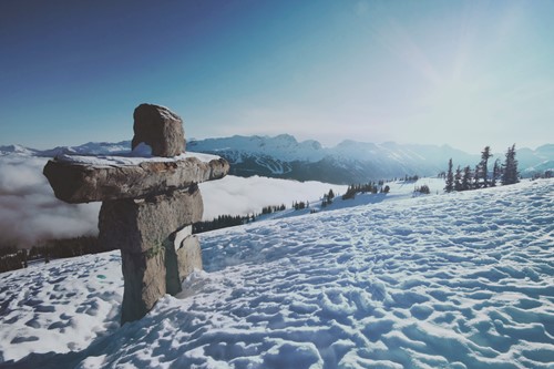 Whistler skiing