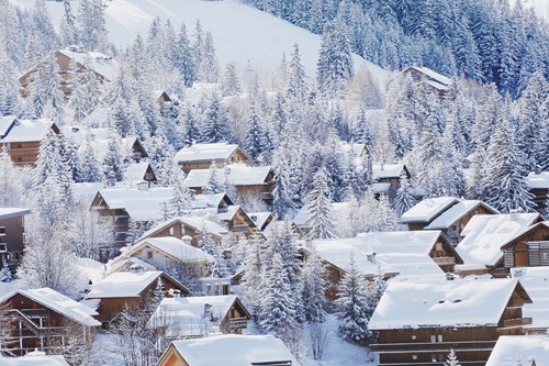 Meribel skiing