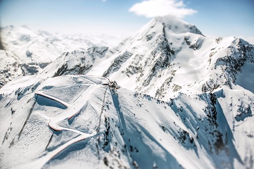 Les Arcs, third largest ski area in the world