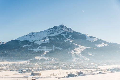 Beginner skiing, St Johann, Austria