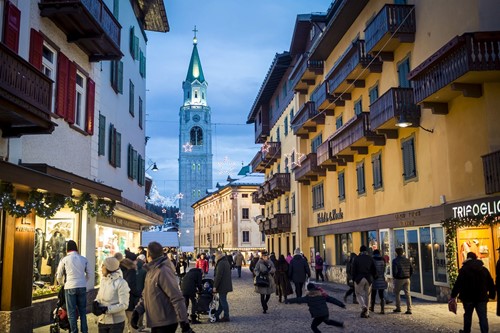 skiing in cortina from belfast