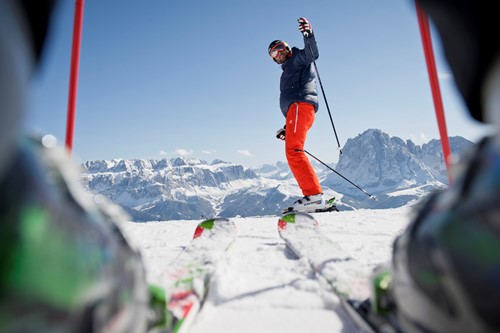 artificial snow cover, Selva Val Gardena